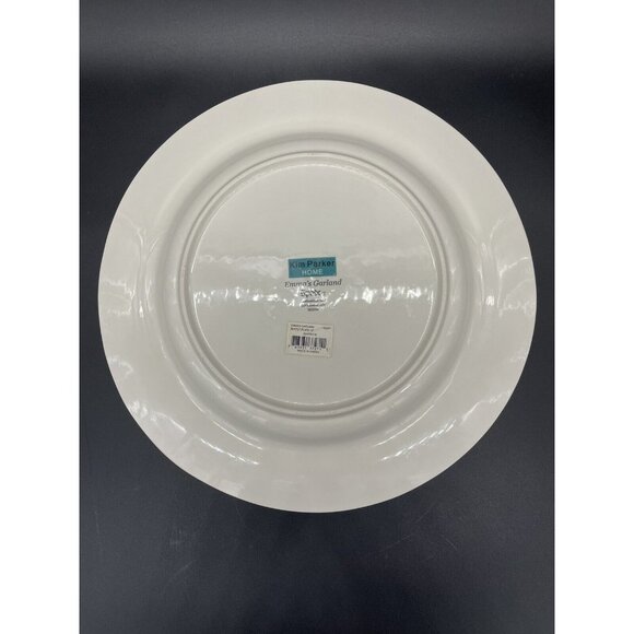 Spode Chop Plate Platter Emmas Garland Kim Parker Home Flowers Pink NWT 12” - Picture 5 of 8